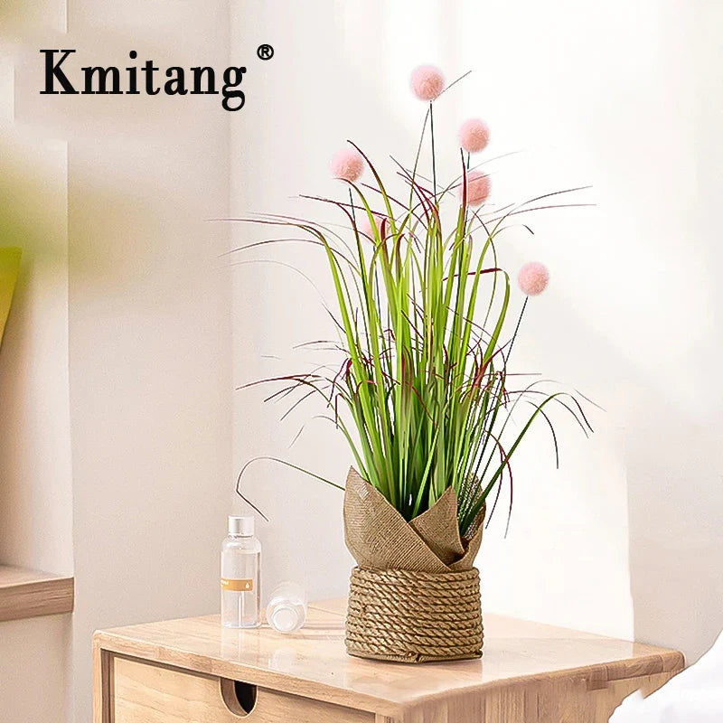 Large artificial grass onion false dandelion tropical decoration