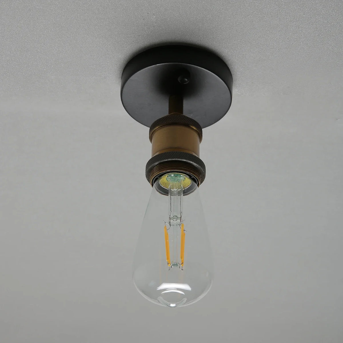 Vintage industrial ceiling for modern interior decoration - view 2