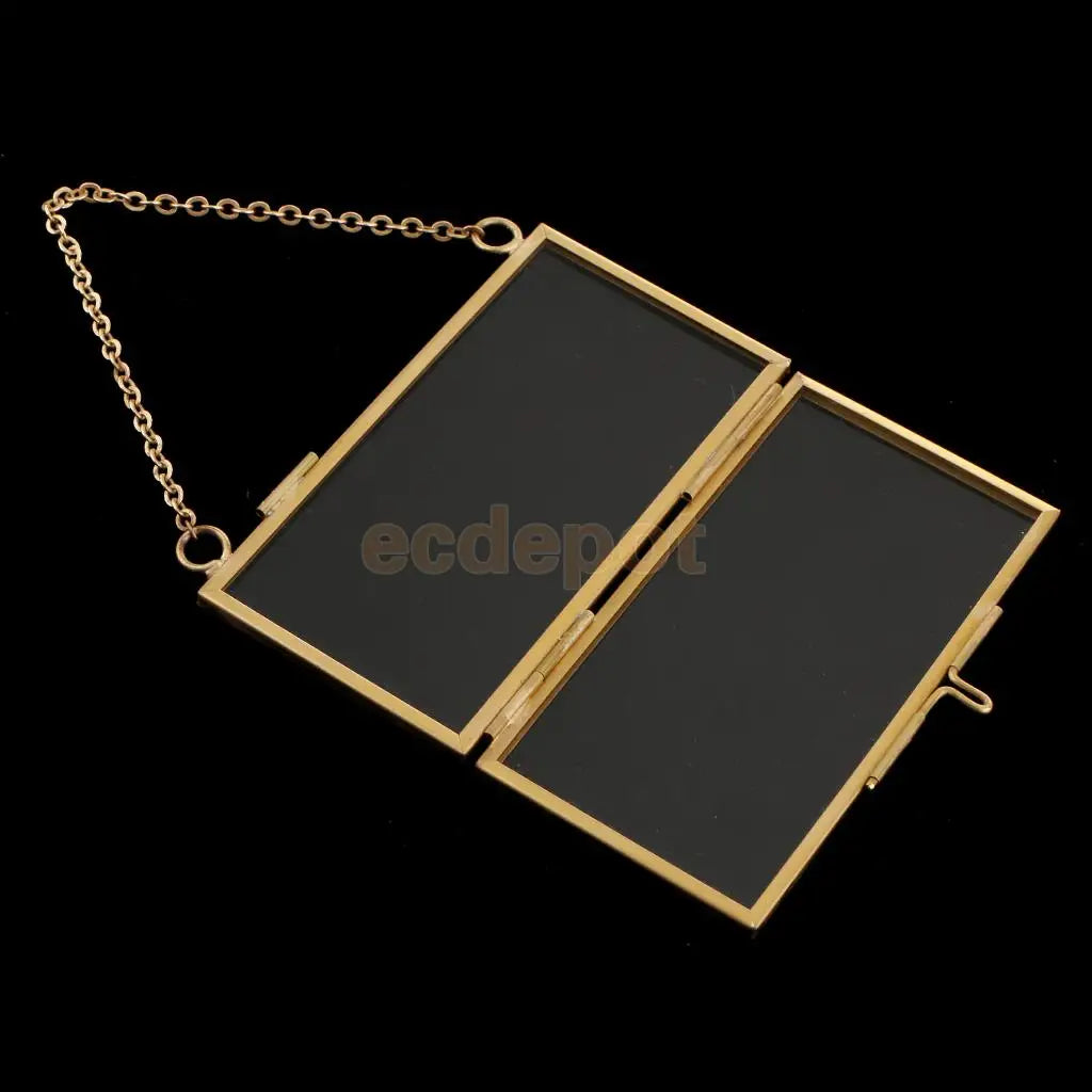 Double-sided photo frame industrial style for plants and portraits - view 3