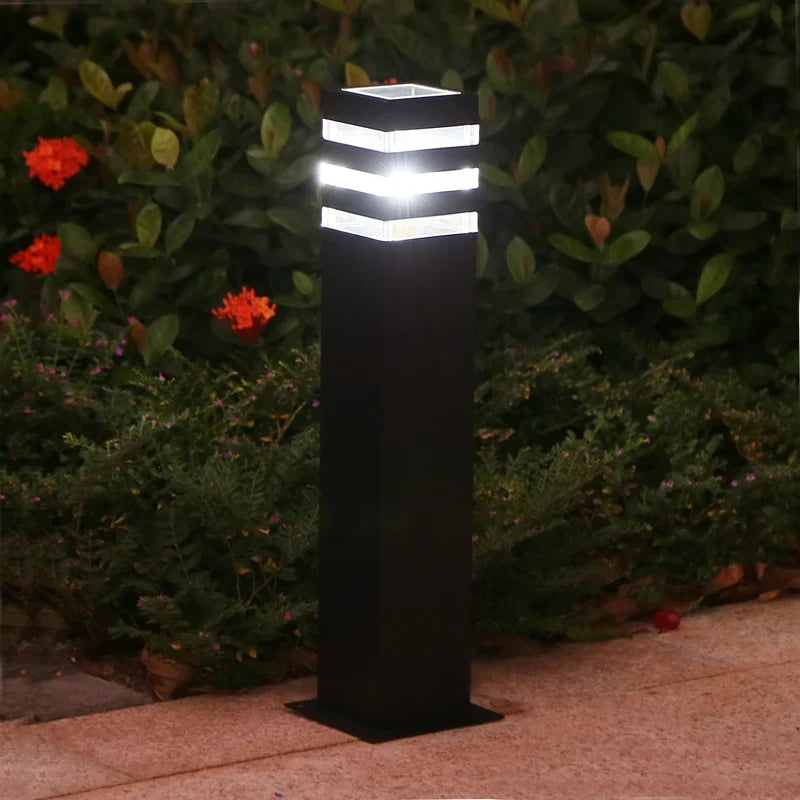 Outdoor led lamp in aluminium for garden and gate lighting - view 3