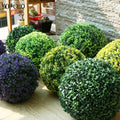 Artificial plants ball plastic grass for garden decoration