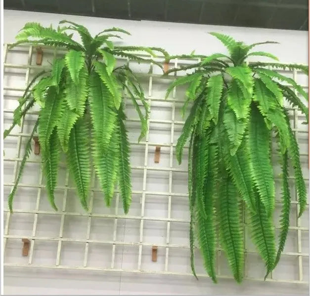 Artificial green hanging plants for interior decoration - view 2