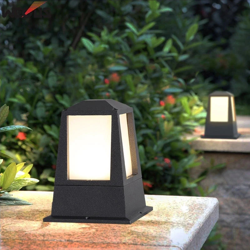 Waterproof column lamp for outdoor garden lighting - view 5