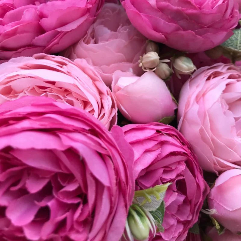 Beautiful bouquet of artificial flowers for wedding and decoration - view 6