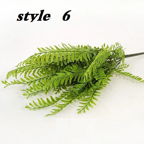 Bouquet of artificial ferns with a realistic touch for interior decoration - Style 6