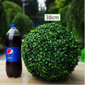 Artificial box ball decoration for garden wedding and parties - 38 cm