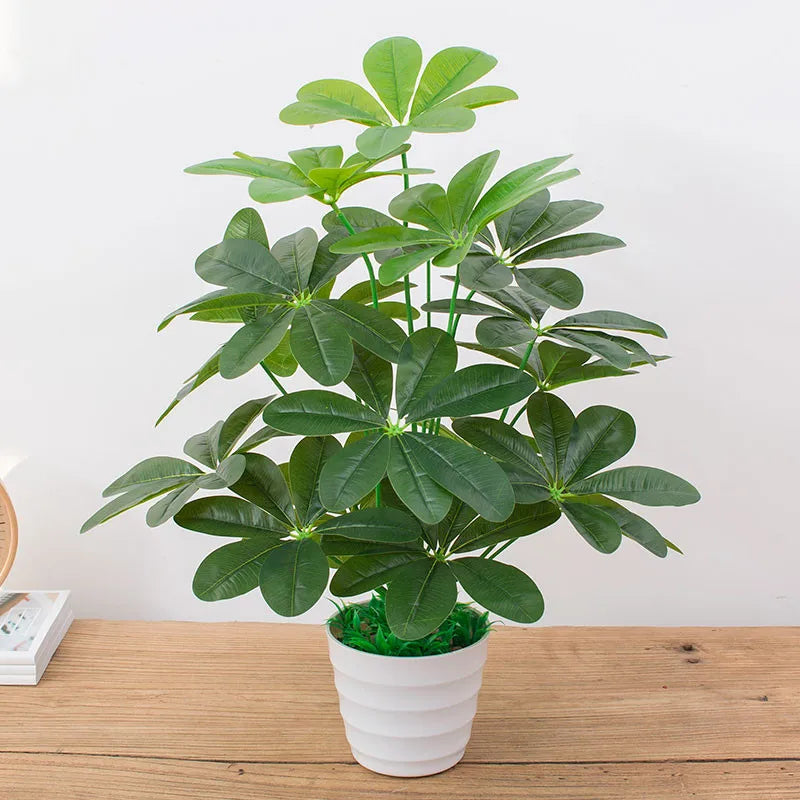Plastic Monstera Tree for Desk Decoration, Fake Plant, Monstera, No Pot,Gen, Home Garden decor, 60cm - view 2