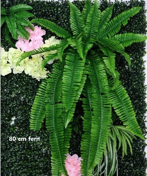 Artificial green hanging plants for interior decoration - 80CM