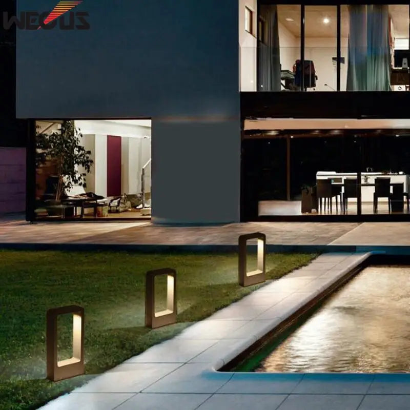 Waterproof outdoor led lamp for garden lighting and trail - view 6