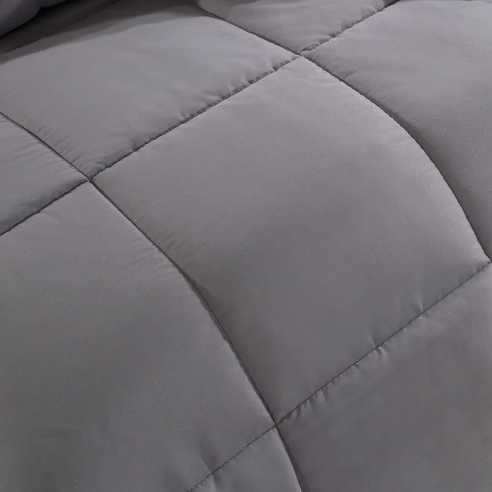 Down Alternative Comforter, Duvet Insert, Medium Weight for All Season, Fluffy, Warm, Soft & Hypoallergenic - view 2