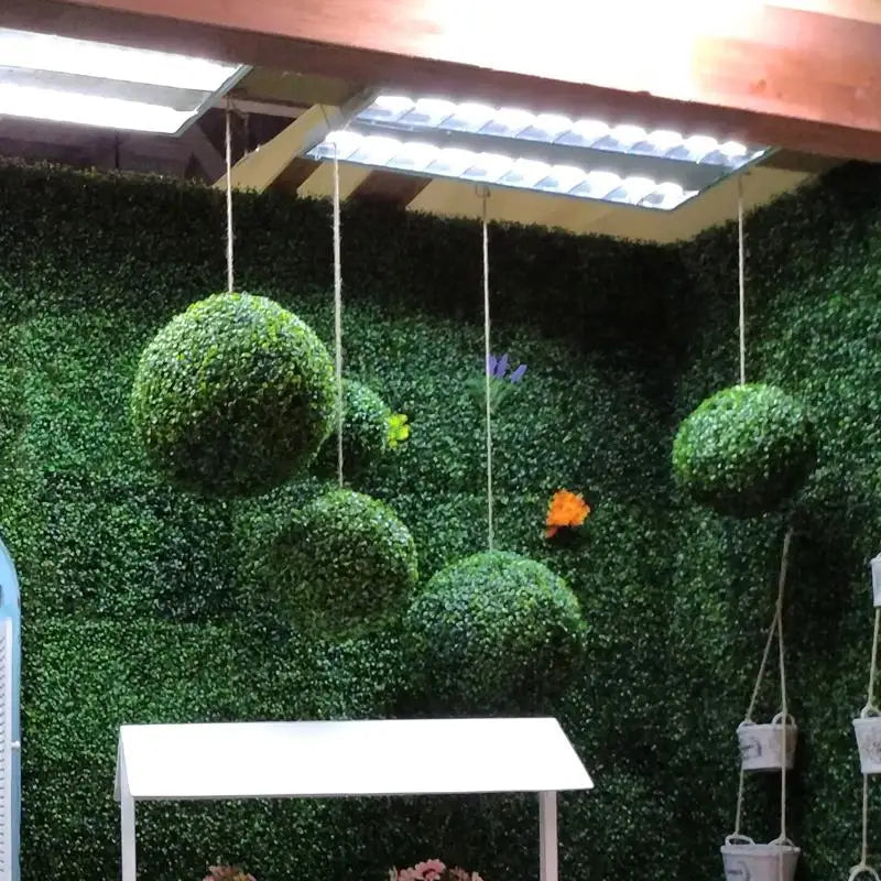 Artificial box ball decoration for garden wedding and parties - view 3
