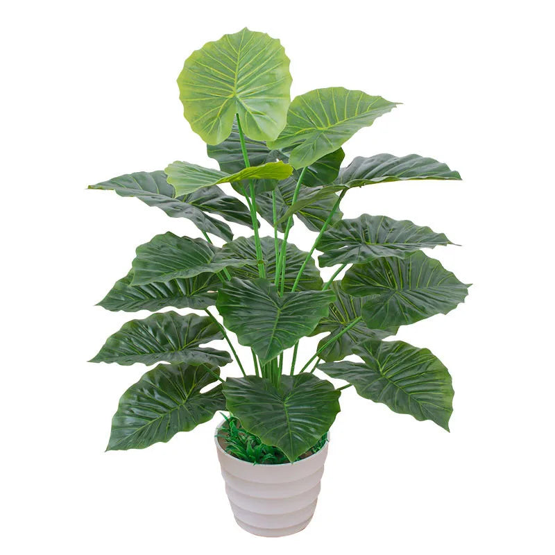 Plastic Monstera Tree for Desk Decoration, Fake Plant, Monstera, No Pot,Gen, Home Garden decor, 60cm - view 3