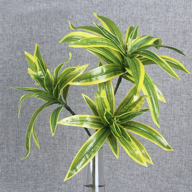 Bamboo artificial plant monstera for interior decoration - view 2