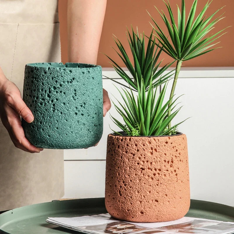 Silicone mould for creative and Nordic flowerpot
