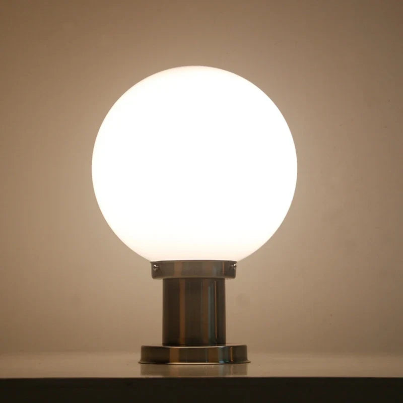 Outdoor pillar lamp decorative ball for garden lighting - view 2