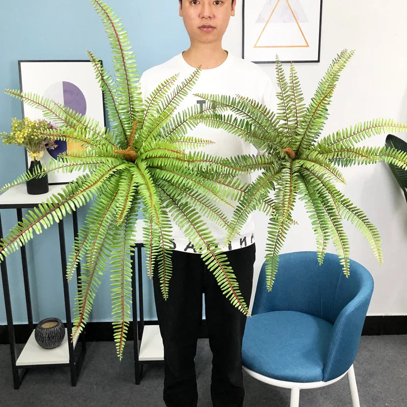 Large artificial decorative palm fern for outdoors - view 3