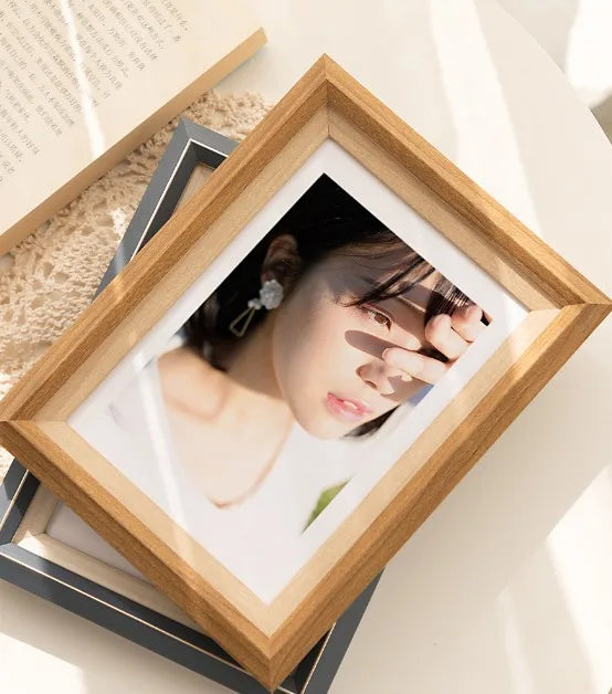Creative photo frame for wedding and decorative couple - Wood / 10 pouces