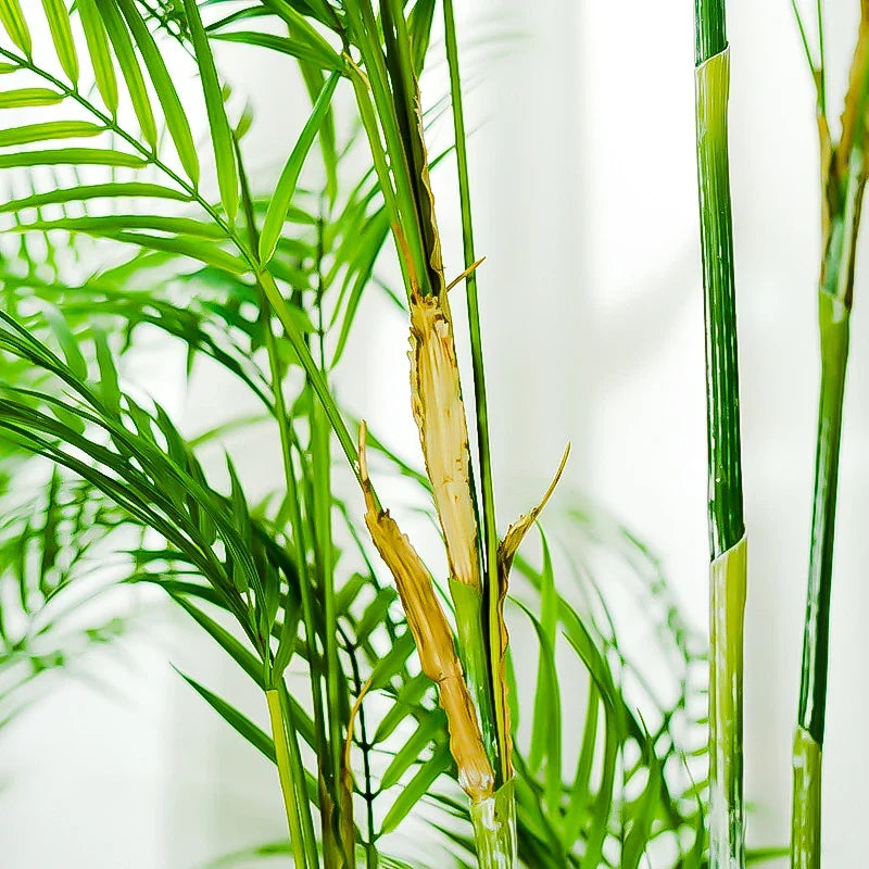 Tropical plants tall artificial palm pot outdoor decoration - view 10