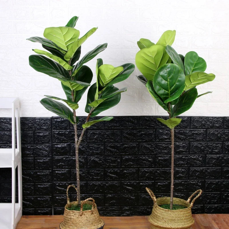 Artificial ficus branch for tropical autumn decoration - view 10