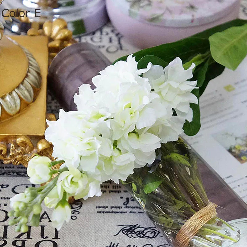 Large artificial flower branch for fall decoration and wedding - view 5