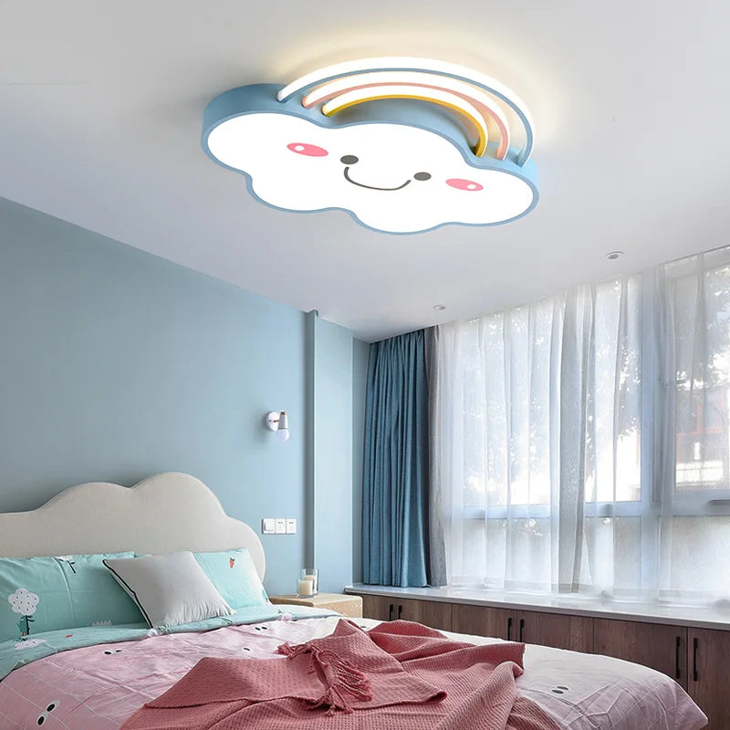 Nordic chandelier for children's room with led lights - view 3