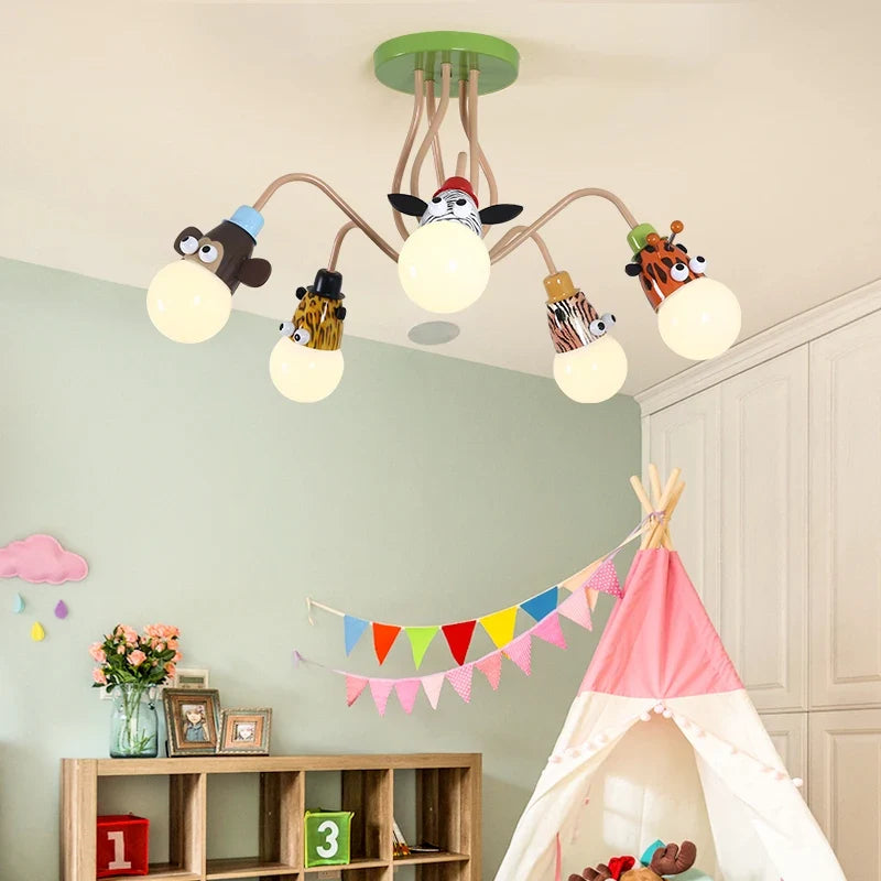 Modern pendant light in the shape of a balloon for children - view 3