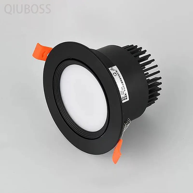 Variable intensity built-in led spotlights for modern interior - view 7