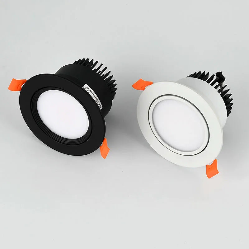 Variable intensity built-in led spotlights for modern interior - view 2