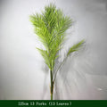 Bouquet of artificial palm trees for festive Hawaiian decoration - 125cm 13Feuilles
