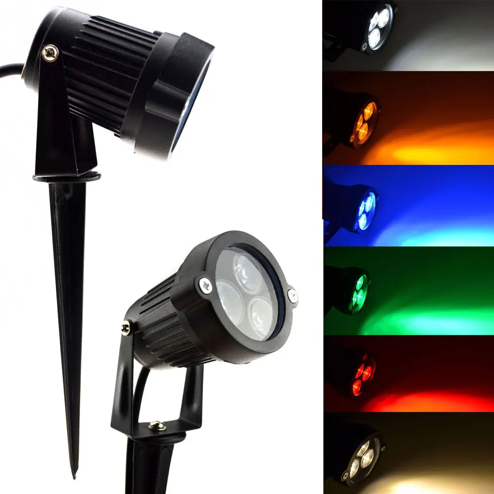 Waterproof outdoor led spot for garden lighting and landscape - view 5