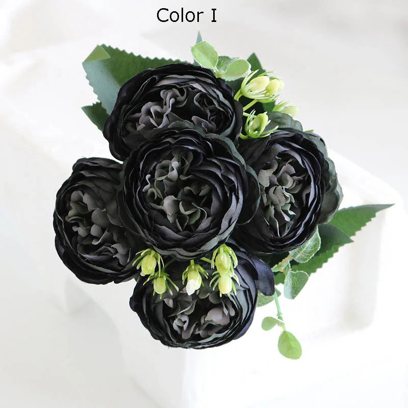 Bouquet of artificial flowers for garden decoration and wedding - view 5