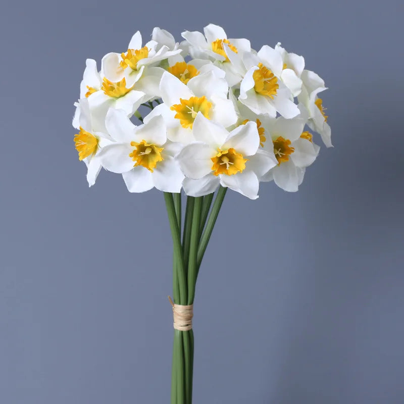 Floral decoration in fake flowers for wedding salon