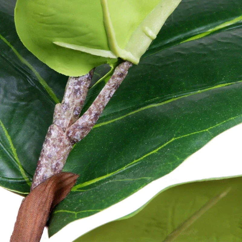Large artificial branches of tropical plants for garden decoration - view 4