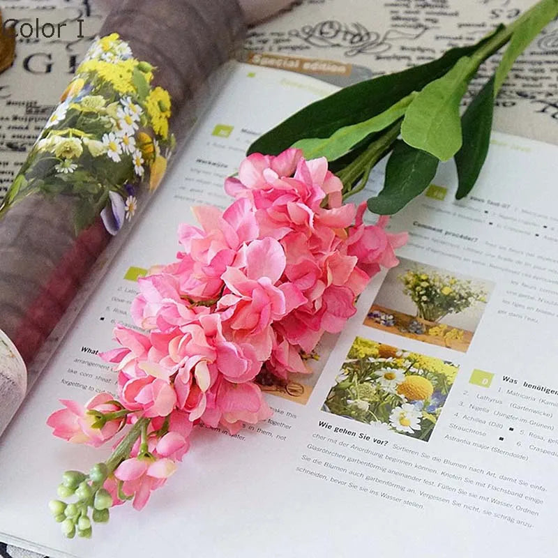 Large artificial flower branch for fall decoration and wedding - Je