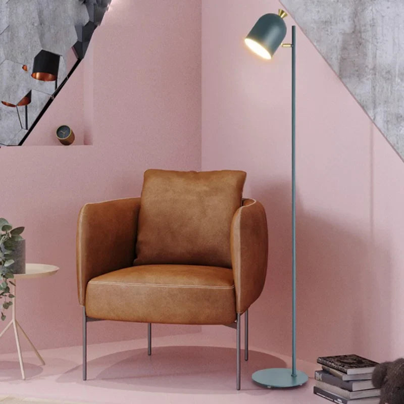 Modern floor lamp in minimalist iron for Nordic interior decoration - view 4