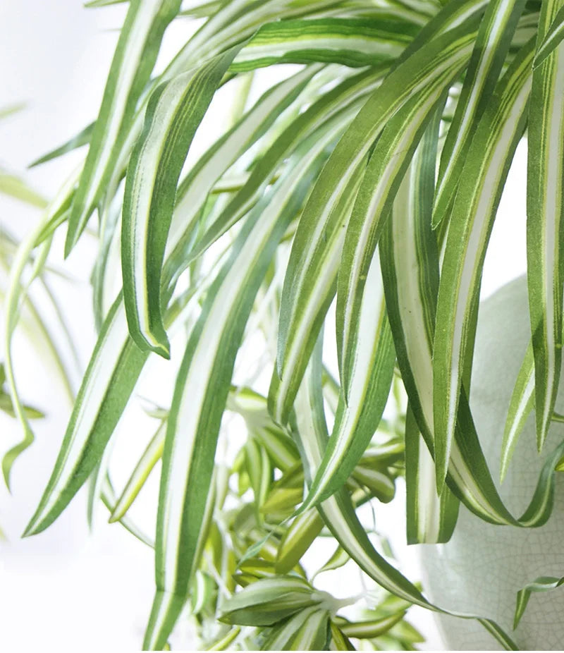 Artificial plants suspended with 5 forks for interior decoration - view 4