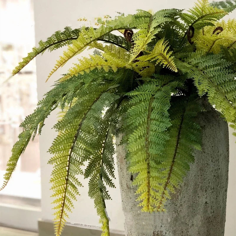 15 artificial palm leaves for interior decoration - view 5