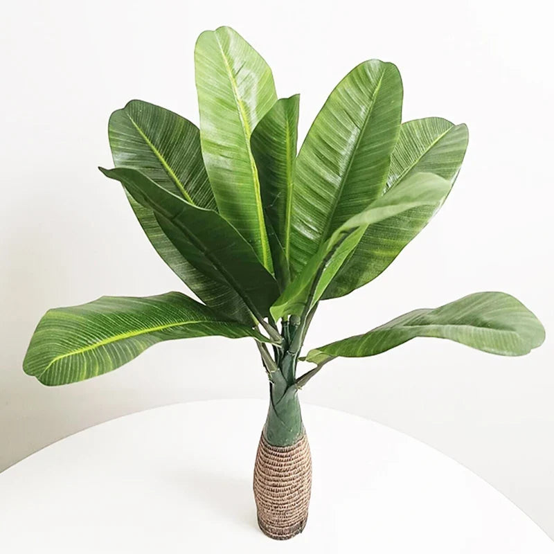 Tropical monstera artificial palm for indoor pot decoration