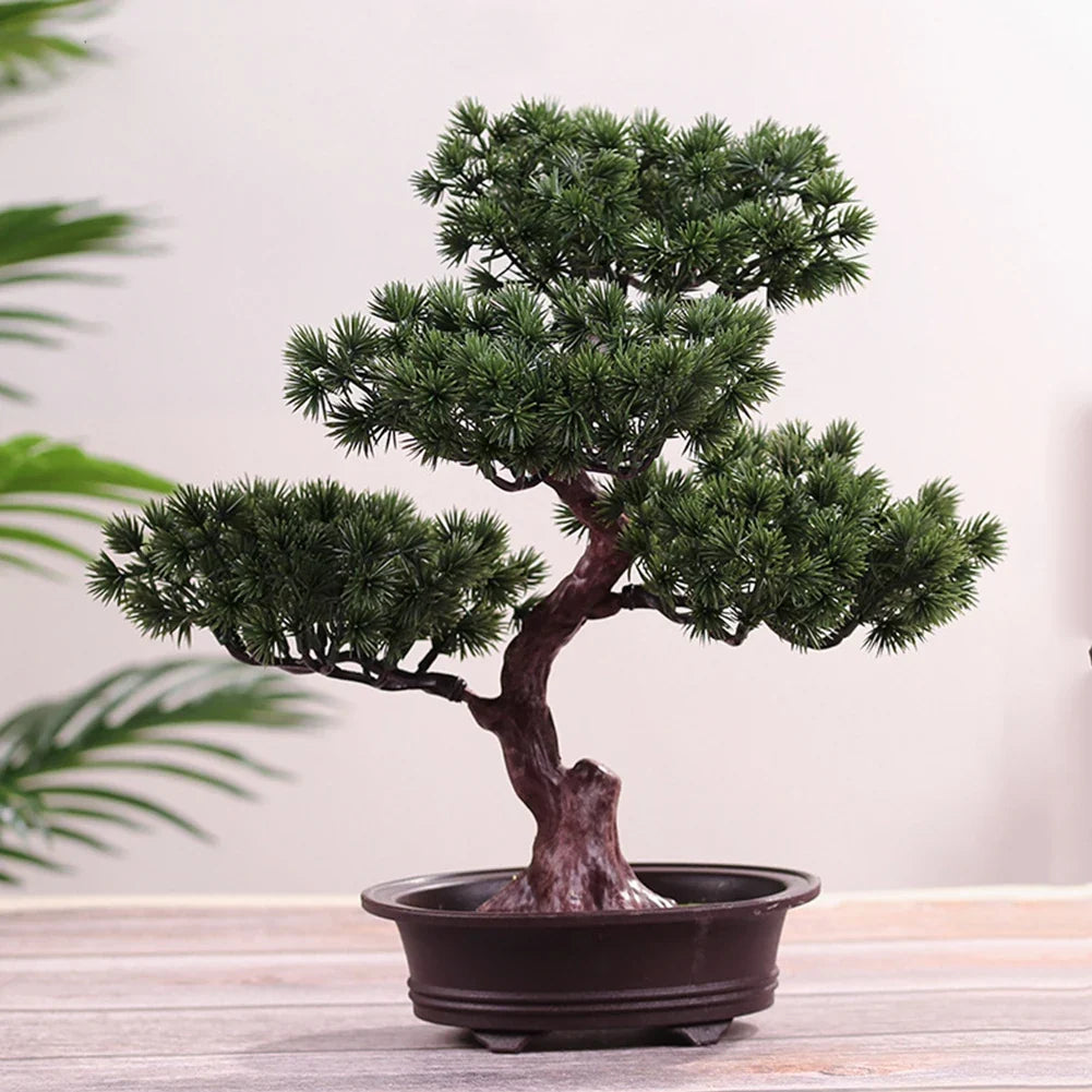 Bonsai style decorative pot plant for house or office - view 5
