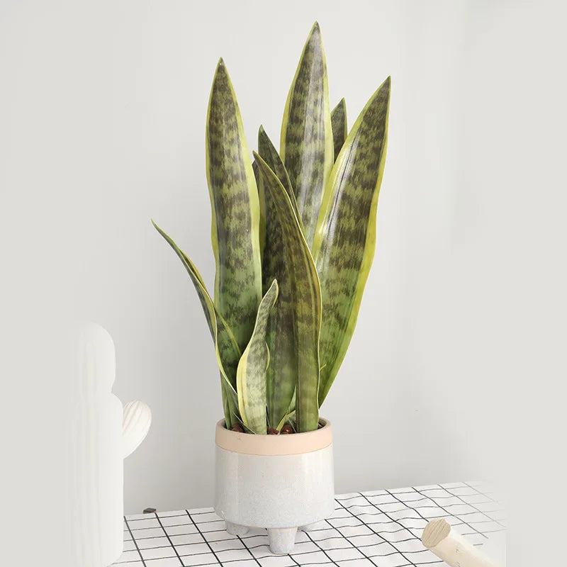 Artificial tiger leaves for interior decoration and garden - view 4