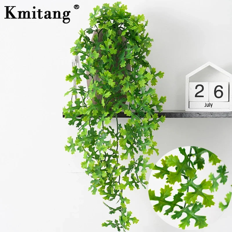 Tropical artificial plants in rattan for interior and exterior decoration