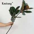 Large artificial magnolia branch for interior decoration