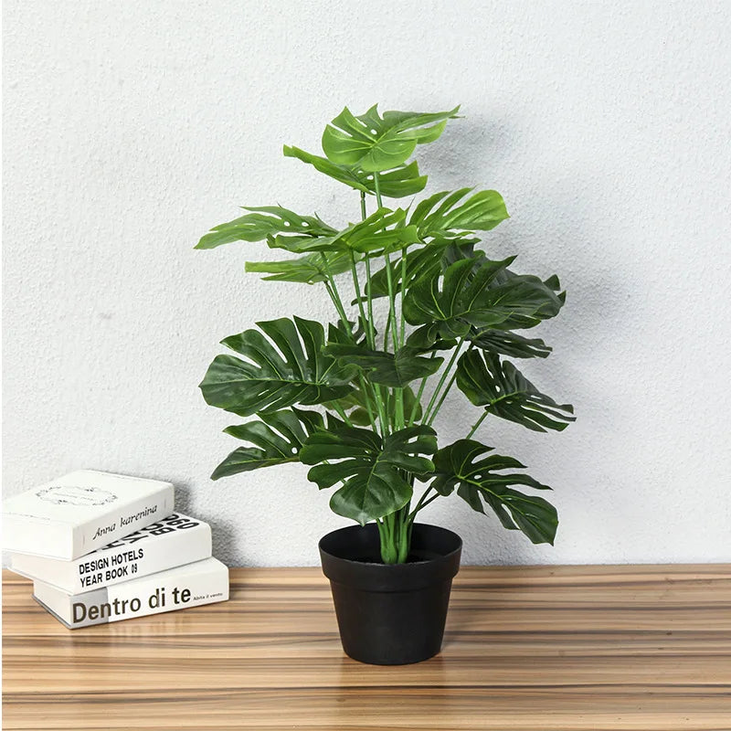 Plant monstera artificial for interior and exterior decoration