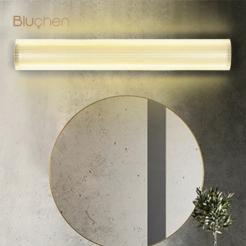 LED wall sconce dimmable for multi-purpose interior lighting
