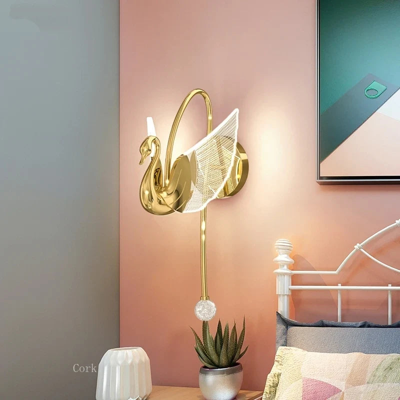 Nordic LED wall sconce design luxury for elegant interior