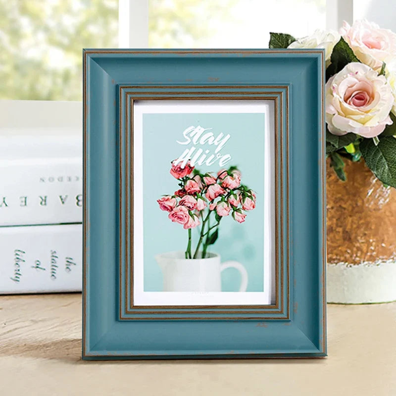 American retro photo frame for wedding and decoration to customize - view 3