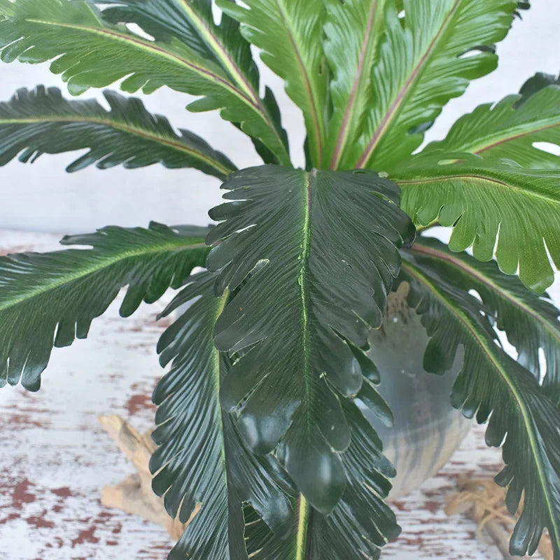 Artificial tropical fern plants and decorative leaves - view 4