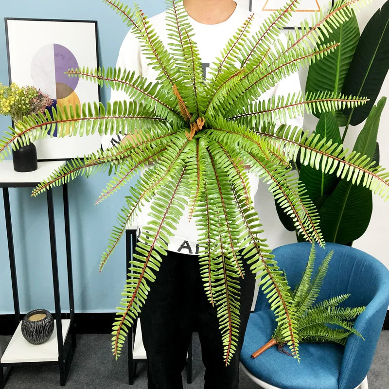 Large artificial decorative palm fern for outdoors - view 2