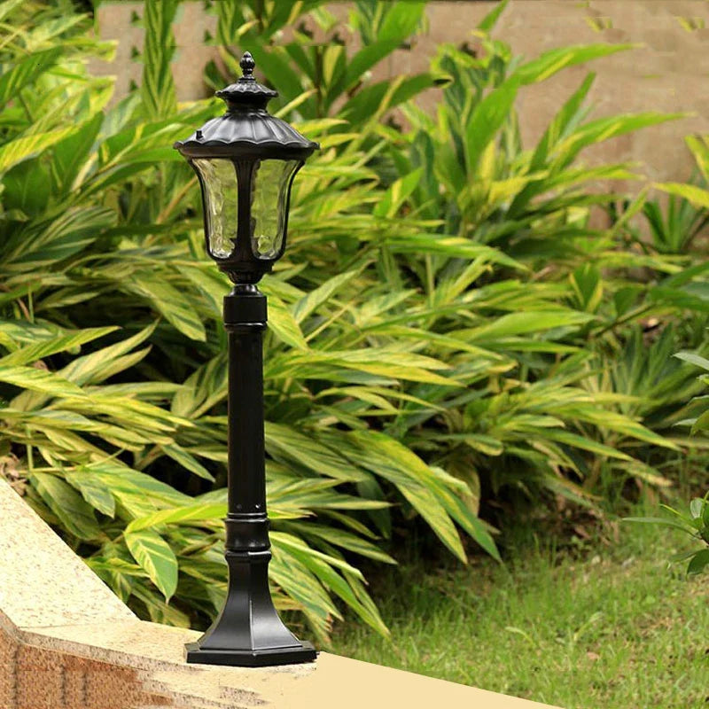 Retro garden lamp for waterproof exterior lighting - view 7
