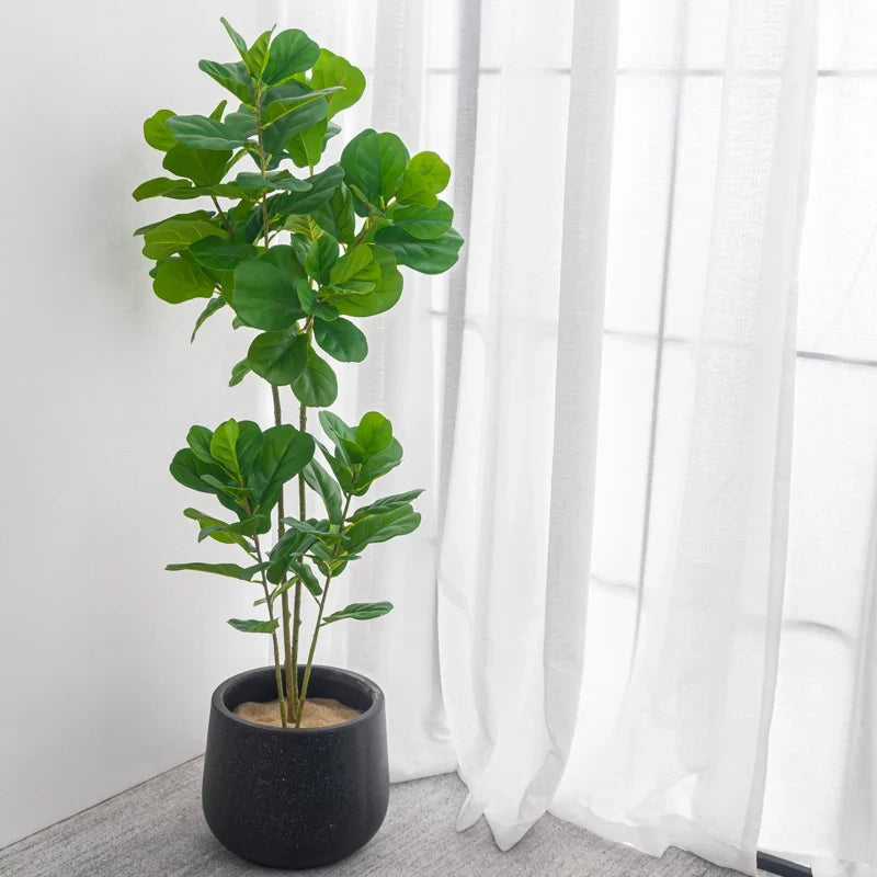 Large artificial plants tropical tree interior and exterior decoration - view 4